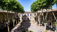 Abbaye d'Aniane © be-drone.fr - CCVH 